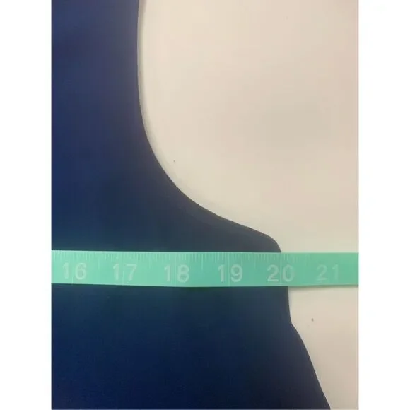 Navy Silk Tank - Picture 7 of 8